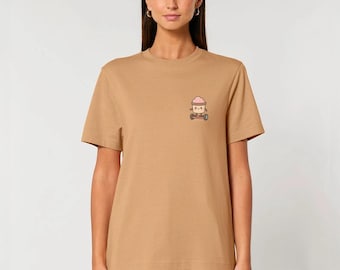 Kawaii Eis auf Hoverboard T-Shirt