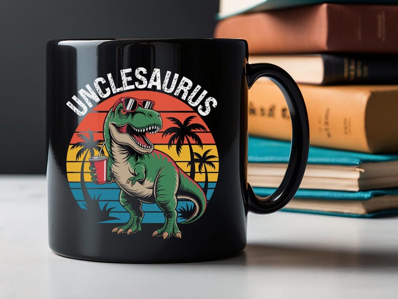 Unclesaurus T Rex Dinosaur Svg Png Eps Pdf Dxf, Funny Uncle Dinosaur ...