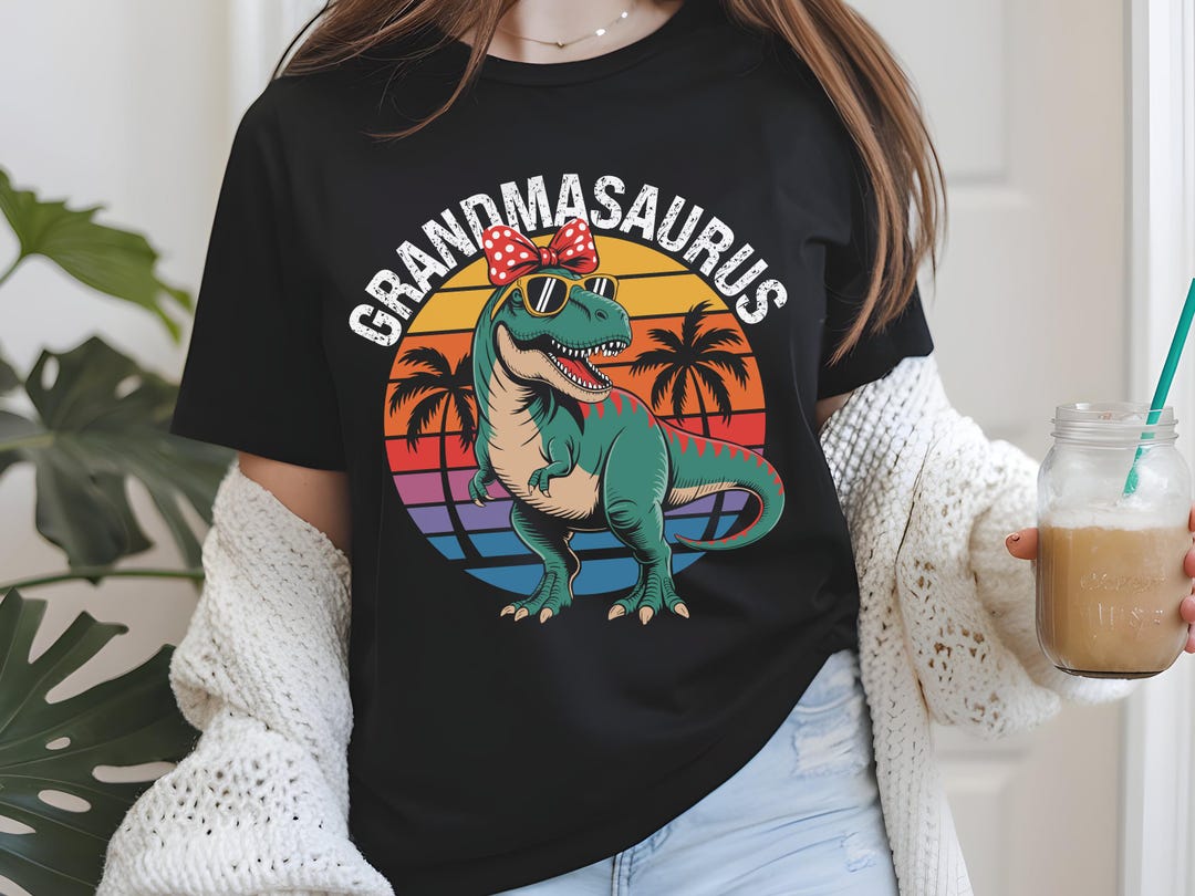 Grandmasaurus T Rex Dinosaur Svg Png Eps Pdf Dxf, Funny Grandma