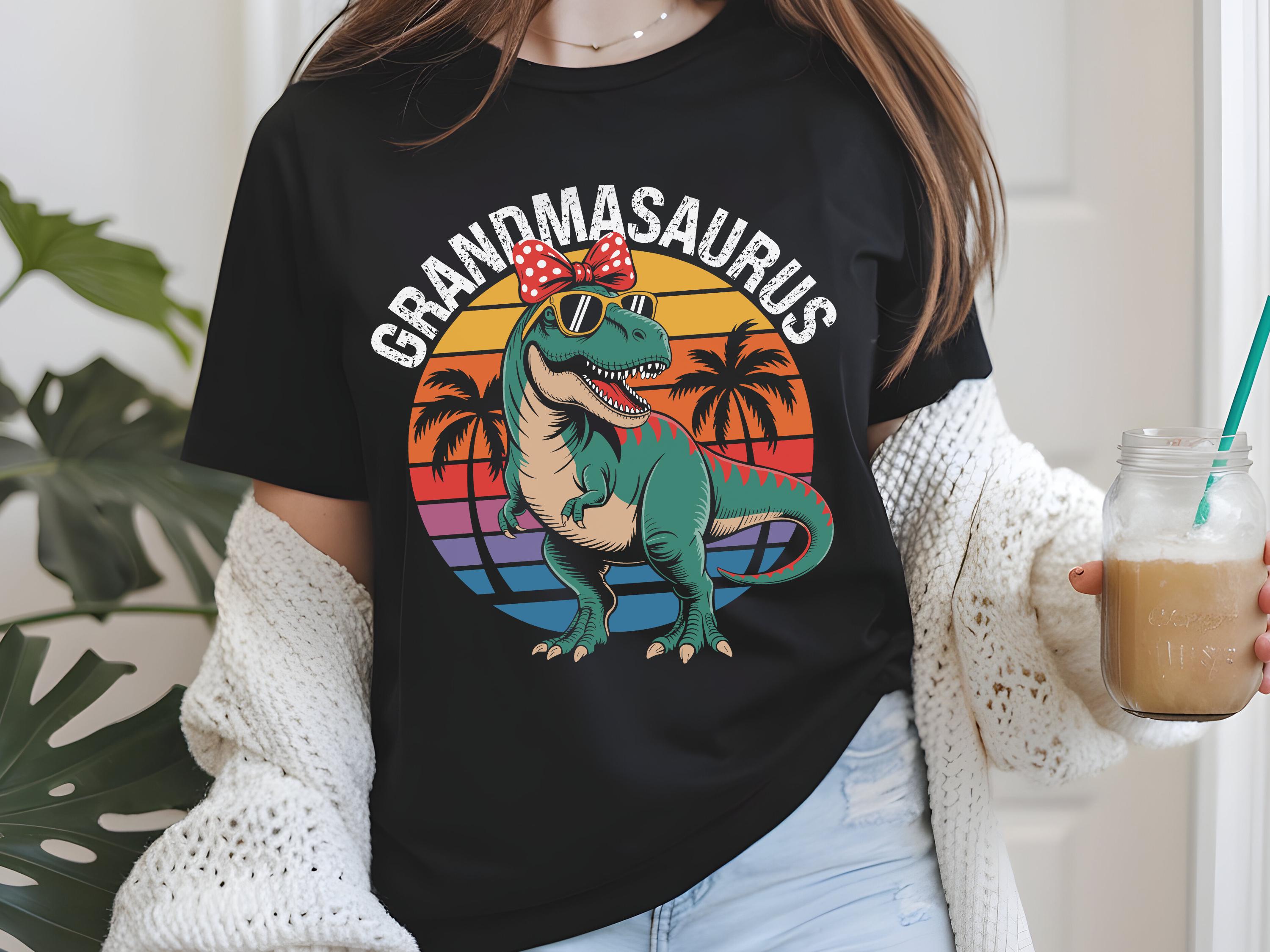 Grandmasaurus Tshirt - Etsy