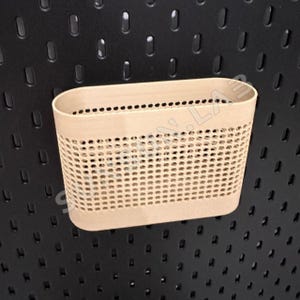 SKADIS / SKADIS Storage Bin / Pegboard Tray Container for Accessories Organization / Organizer for Office & Garage