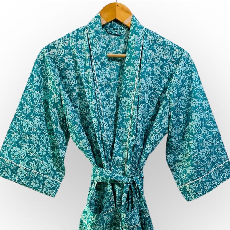 Indian Cotton Robe - Etsy