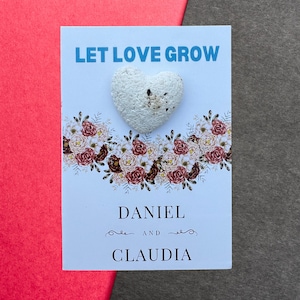 Custom Wildflower Seed Packet Wedding Favors, Eco-Friendly Guest Gift Party Favor, Seed Packets with Seeds Included, Birthday Seed Packets
