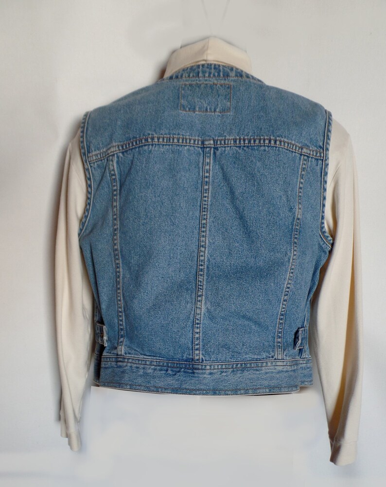 Vintage Levi Strauss & CO Denim Vest US 10-12 image 3