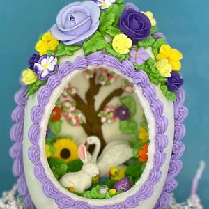EXTRA- Large Panoramic Sugar Egg. Free Delivery