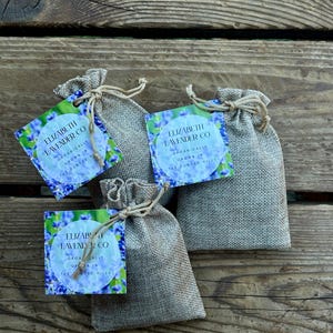 Dried Organic Lavender in Bundles or Sachets | Rustic Farmhouse Décor, Wedding Favors, Bridal Shower, Gifts