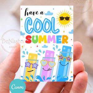 Ice Pop Summer Lehrer Anhänger (Digitaler Download) – Geschenk zum letzten Schultag