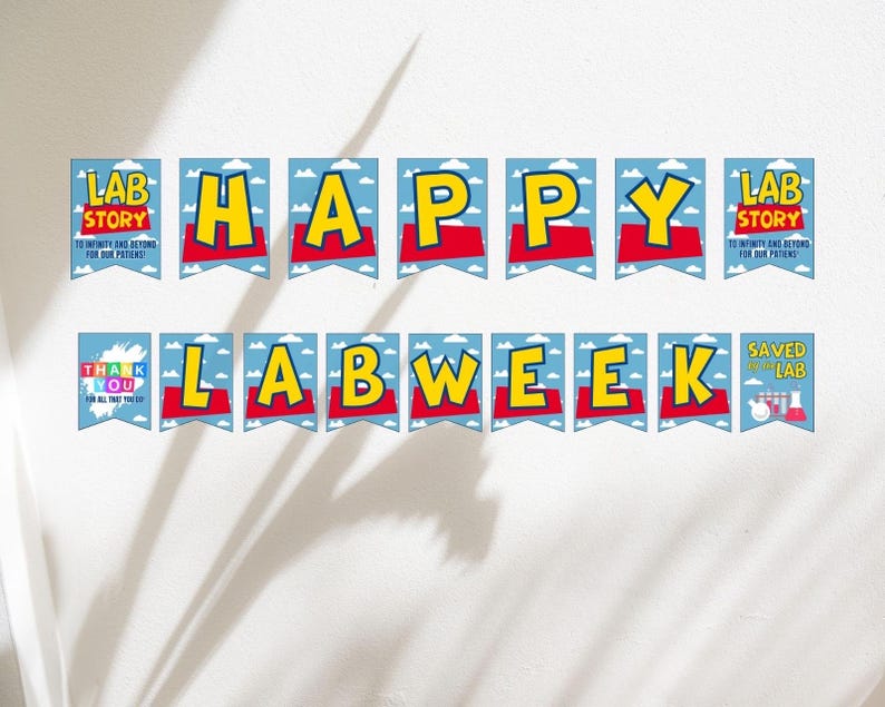 Lab Week Banner 2026: Lab Story Theme (digital Download) - Etsy