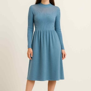 Slim Knit Sweater Dress