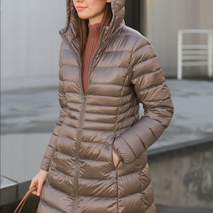 Hooded Puffer Coat Jacket