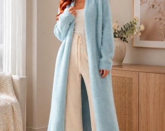 Gilet cardigan automne-hiver doux au toucher