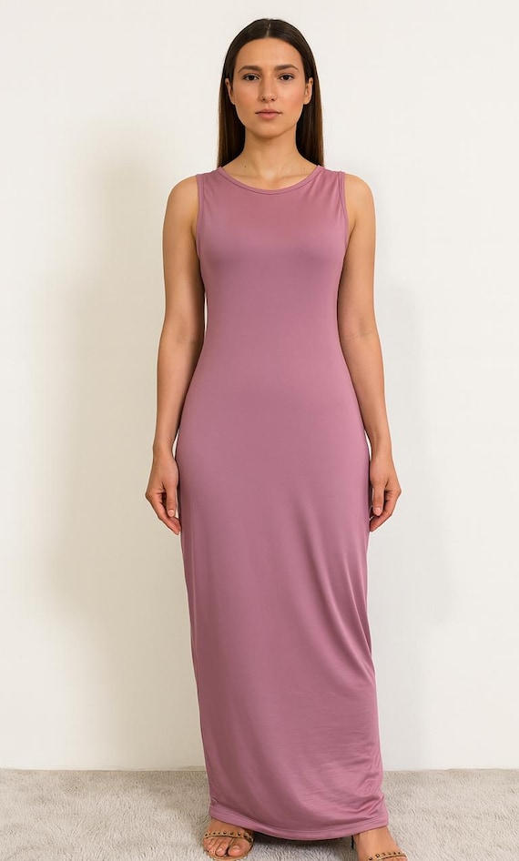 Sleeveless Inner Dress Women | Modest Slip Maxi