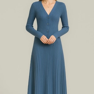 Pleated Sweater Dress - Etsy Pleated Sweater Dress - Etsy