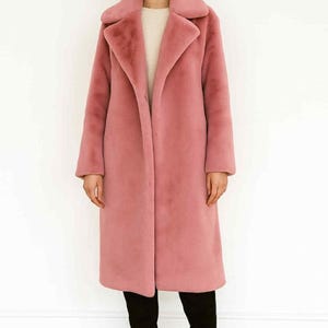 Winter Fur Coat Thick Warm