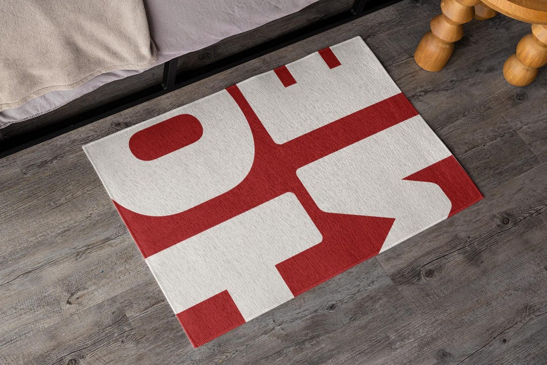 Welcome Homos Rug Boho Rug, Welcome Home Mat, Indoor Outdoor Area Rug, Textured Carpet - Etsy