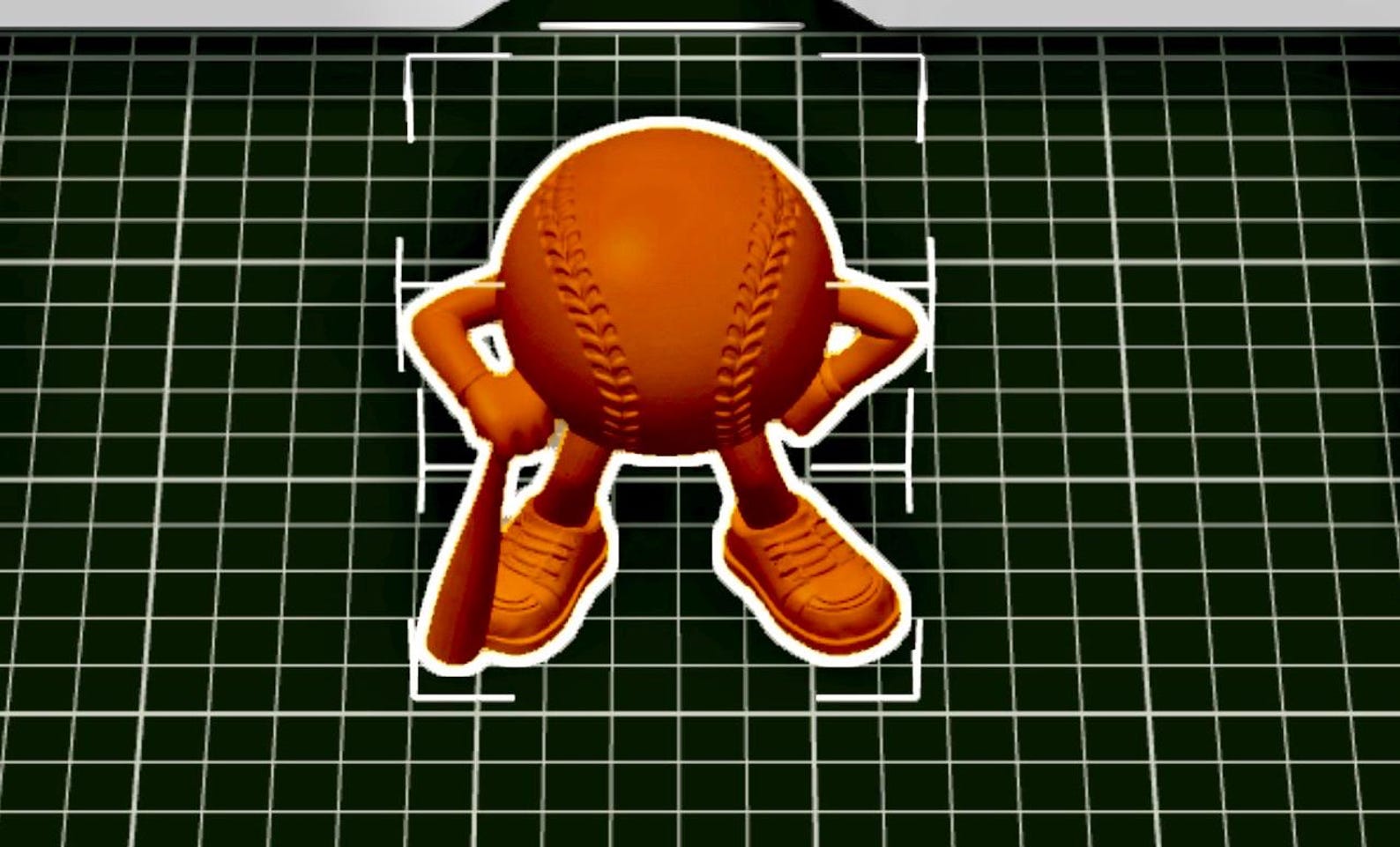 Stl File Sports Baseball STL File for 3D Printing | Best Selling Baseball Desk Decor ...