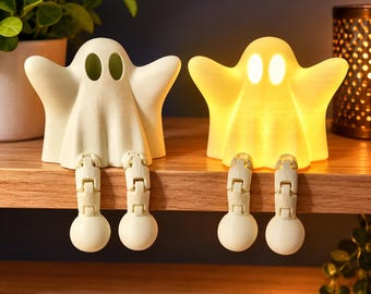Halloween Ghost STL, Cute Spooky 3D Print File, Haunted Halloween Decor, 3D Model, Creepy Gift, Halloween Decoration, Digital Download 3D.