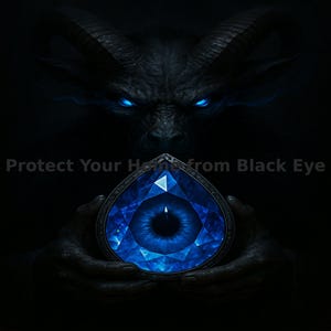 Déco murale Black Magic Protection contre la magie noire