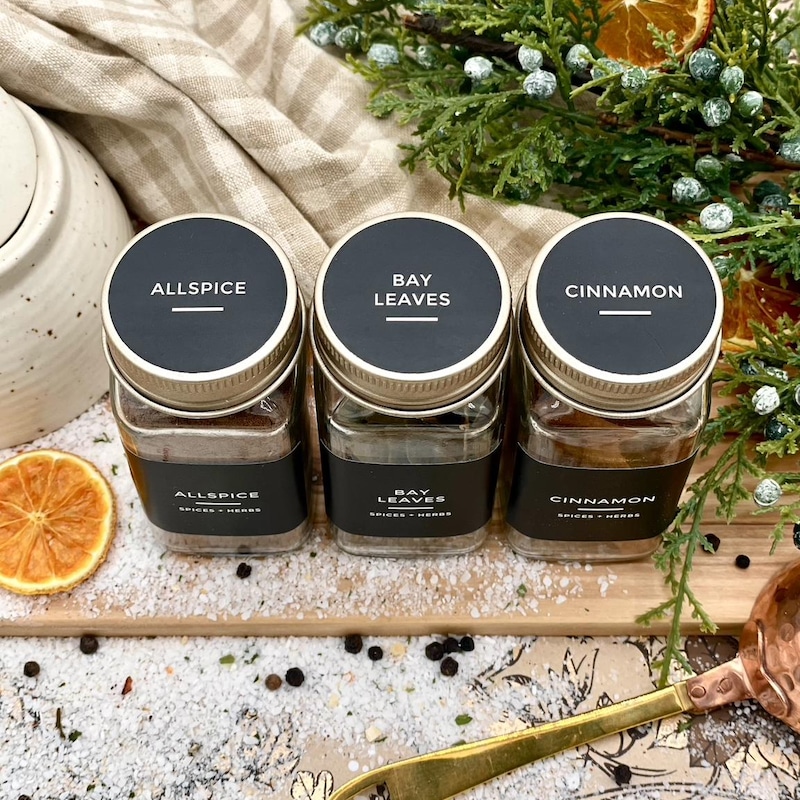 Spices Stickers Label - Etsy