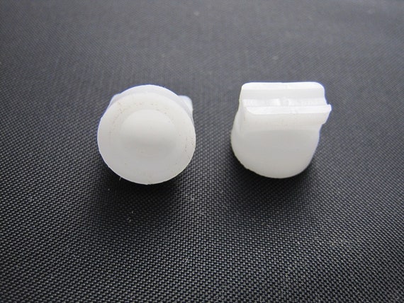 Curtain Snap Carrier White Plastic Curtain Track Glide Slide Etsy