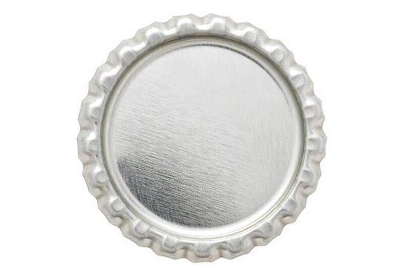 100 Flat Bottle Caps
