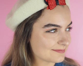 minnie mouse beret