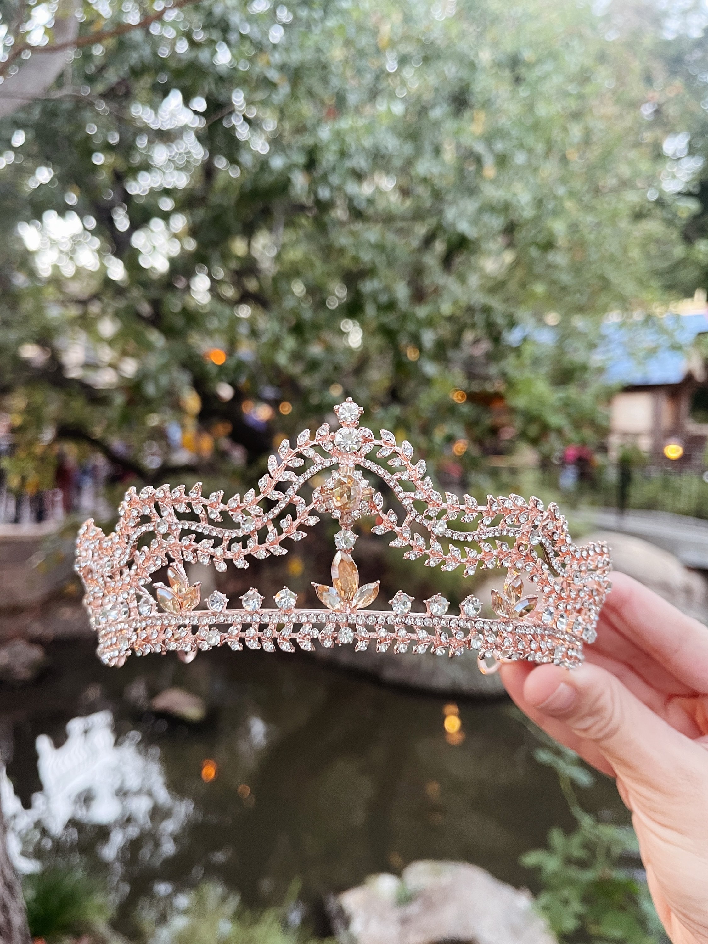 The Queen Charlotte Tiara - Rose Gold