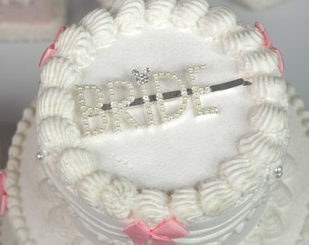 Disney 'Bride' Micky Maus Ohren Strass Perle HAARSPANGE - Disney Hochzeit