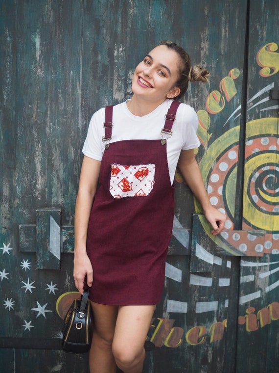 corduroy overall dress target