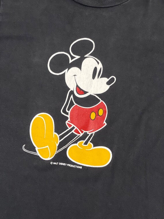 本物のディズニー ヴィンテージ ミッキーマウス ブラック