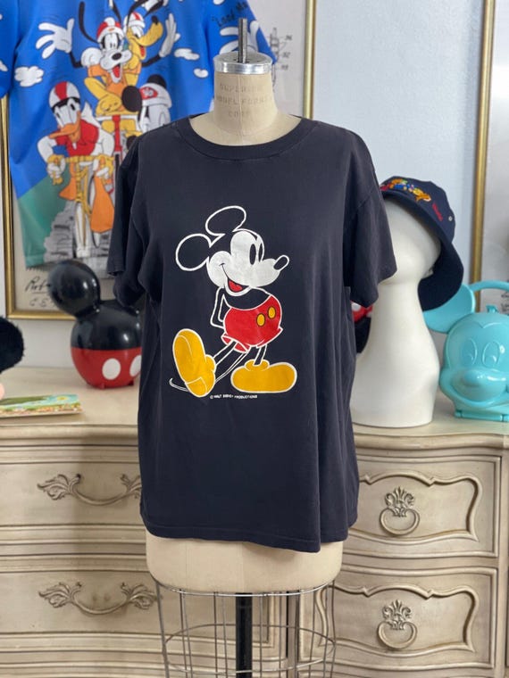 Vintage Walt Disney by AMI Medium Mickey Mouse Safari Lion T