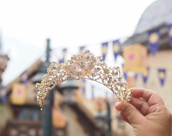 The Rapunzel Tiara  - Disney - Gold