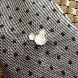Mickey Mouse Ear Tie Tack or Lapel Pin - Disney