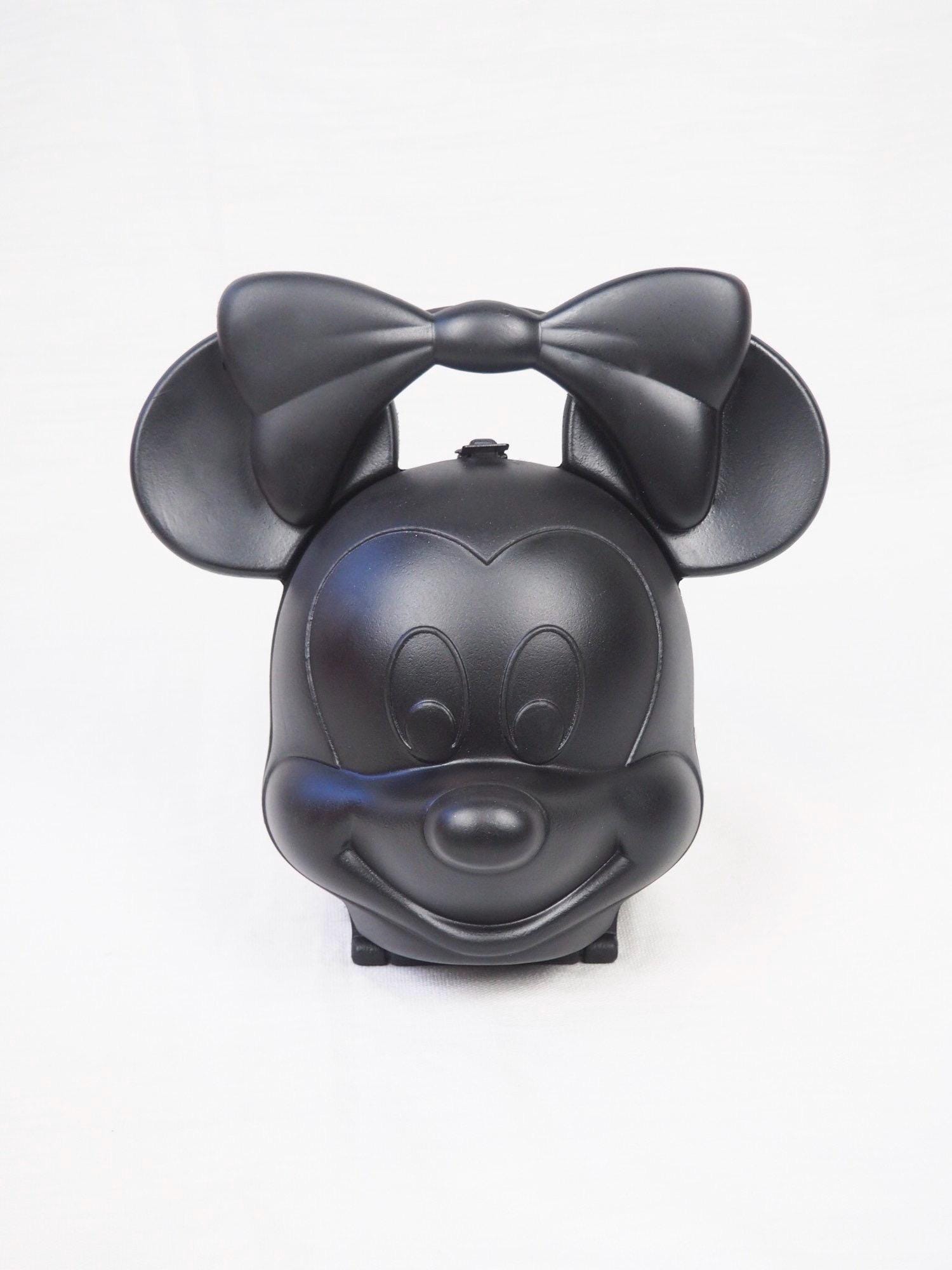 Vintage Repurposed Minnie Mouse Aladdin Lunchbox Handbag - Black 
