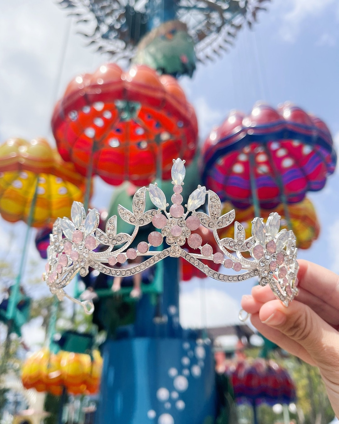 アリエル ティアラ - ディズニー - リトル マーメイド - シルバー