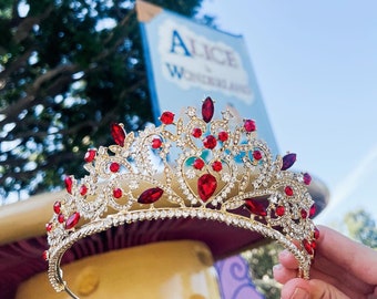 La tiara della Regina di Cuori - Alice nel Paese delle Meraviglie