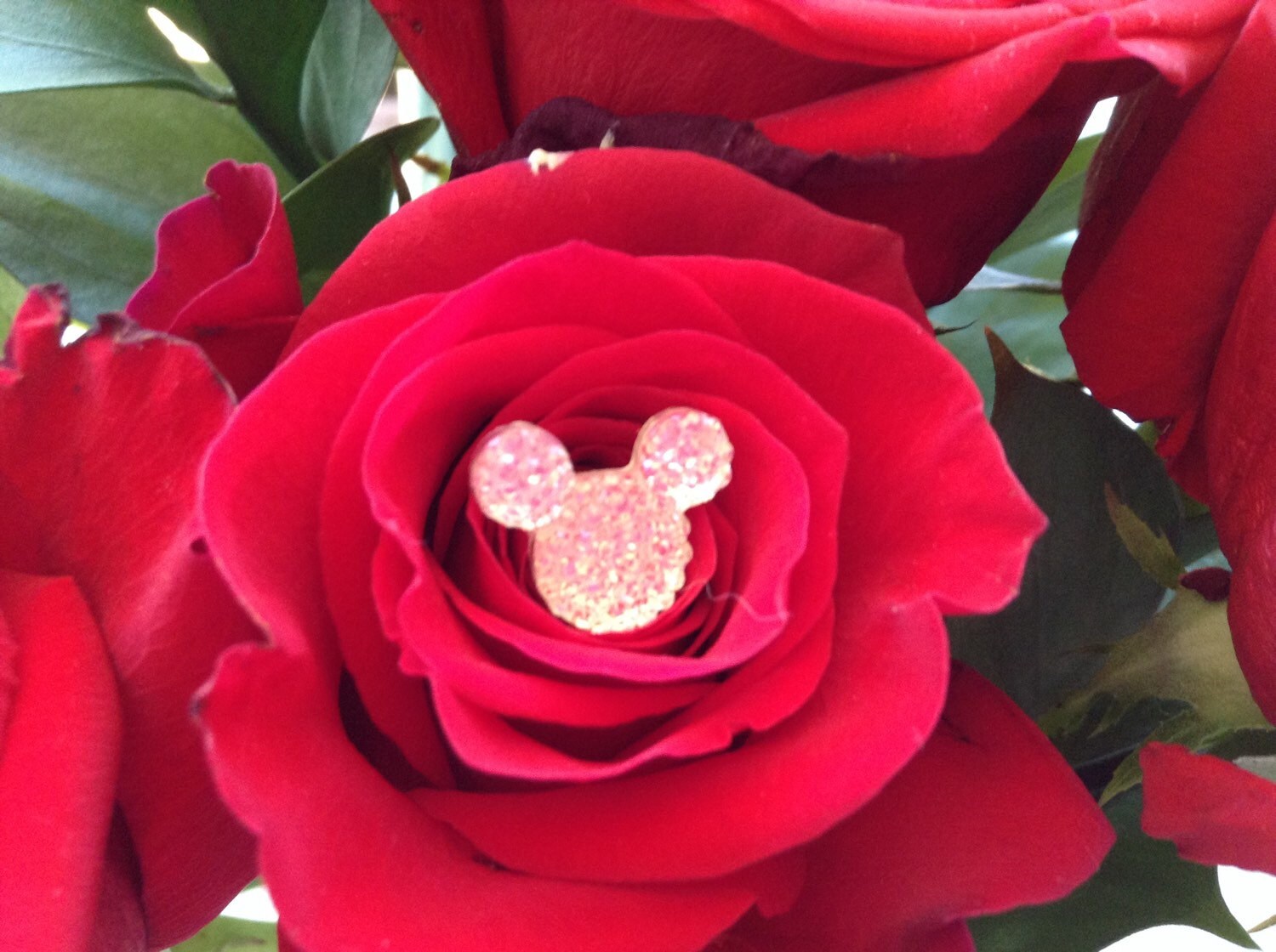 Hidden Mickey Bouquet Pins-Disney Inspired Wedding Centerpiece