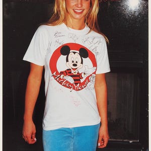 Authentic Disney Vintage 1990&#39;s Mickey Mouse Club Oversized T-Shirt (M-XL)