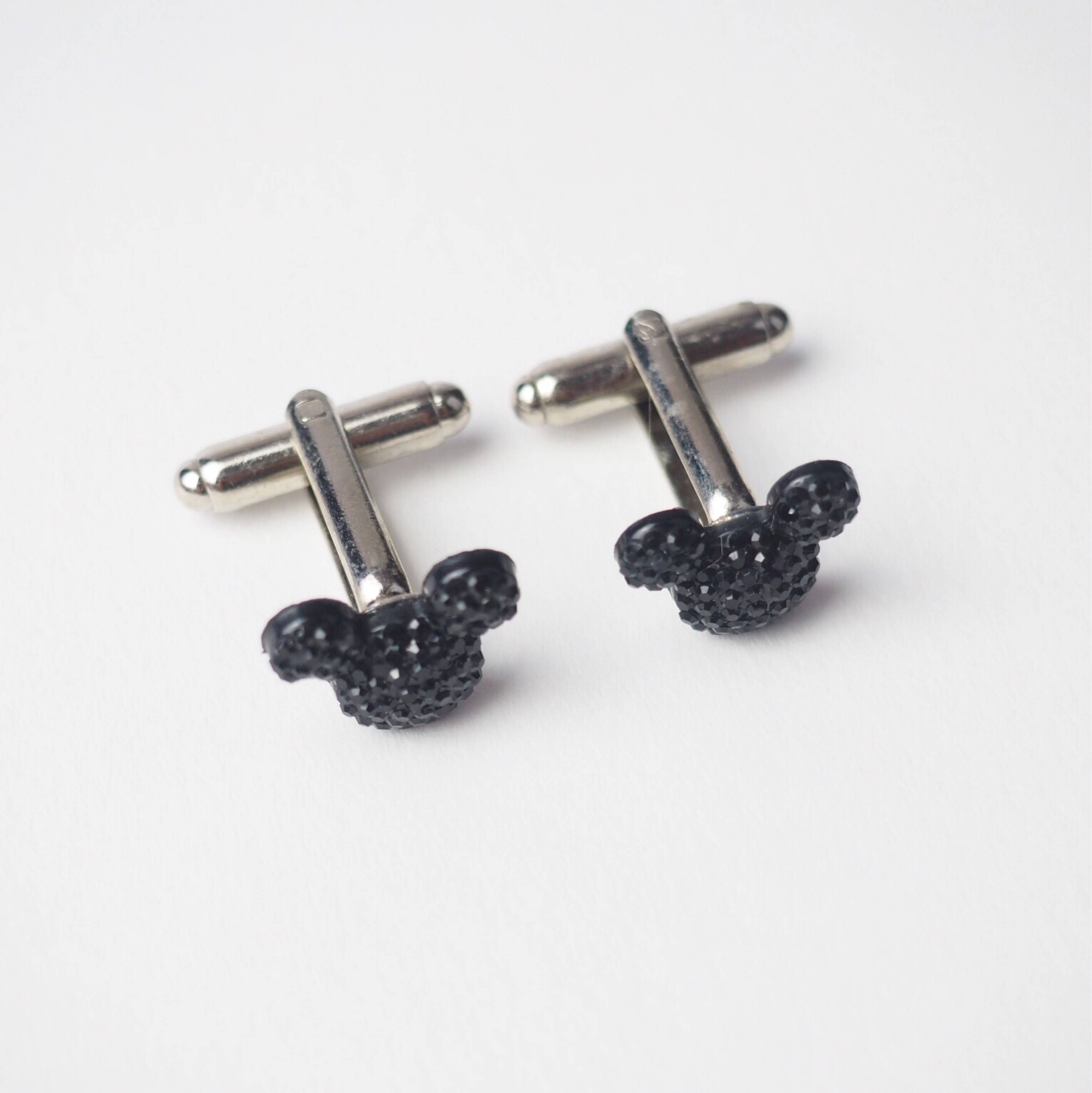 Mouse Ear Cufflinks Etsy