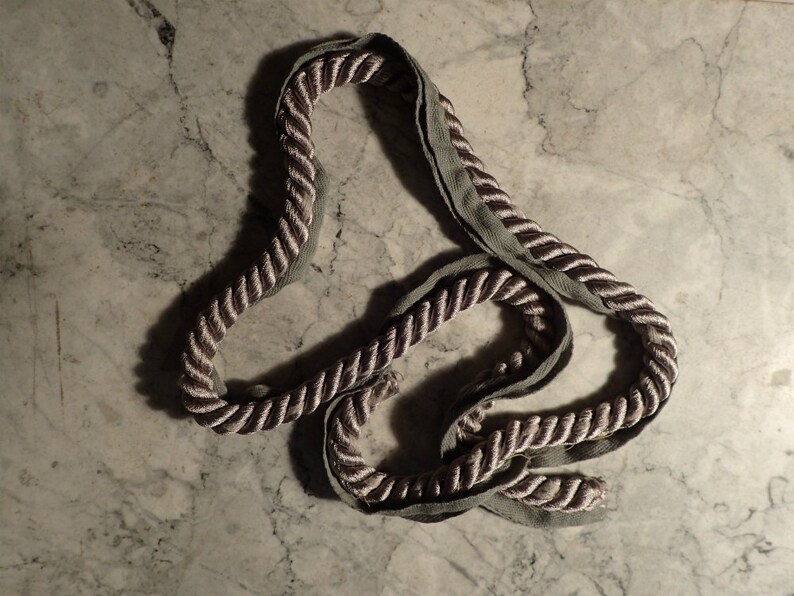 Download Designer Decorative Silver Gray Rope Trim Silk Cording with | Etsy