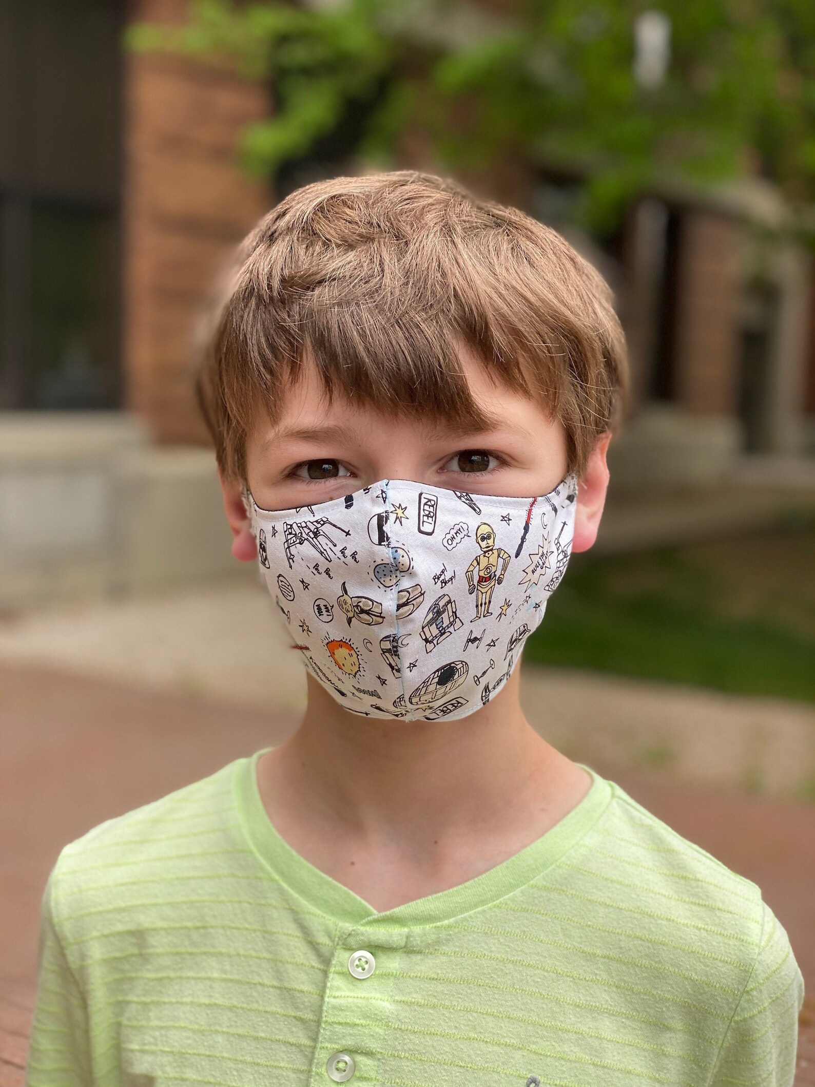 Child Face Mask Mask for Boy Child Mask Boy Mask Star Wars Etsy