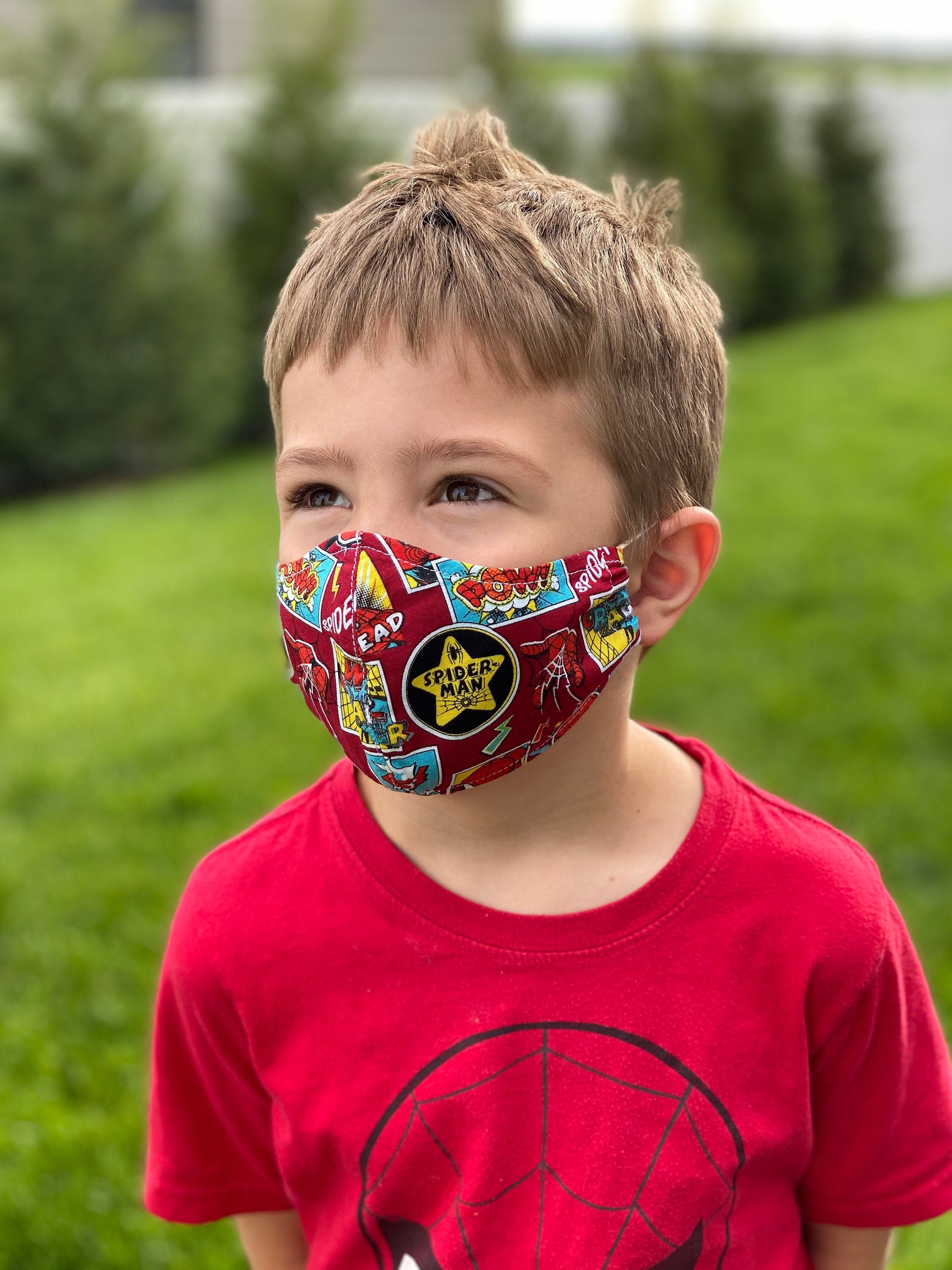 Child Face Mask Mask for Boy Child Mask Boy Mask Star Wars Etsy