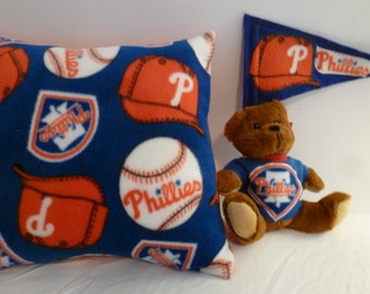 cover New York Yankees inspired baseball team pillow bear Ships today hair bow YANKEES PILLOW /& BEAR pennant baseball fan gifts
