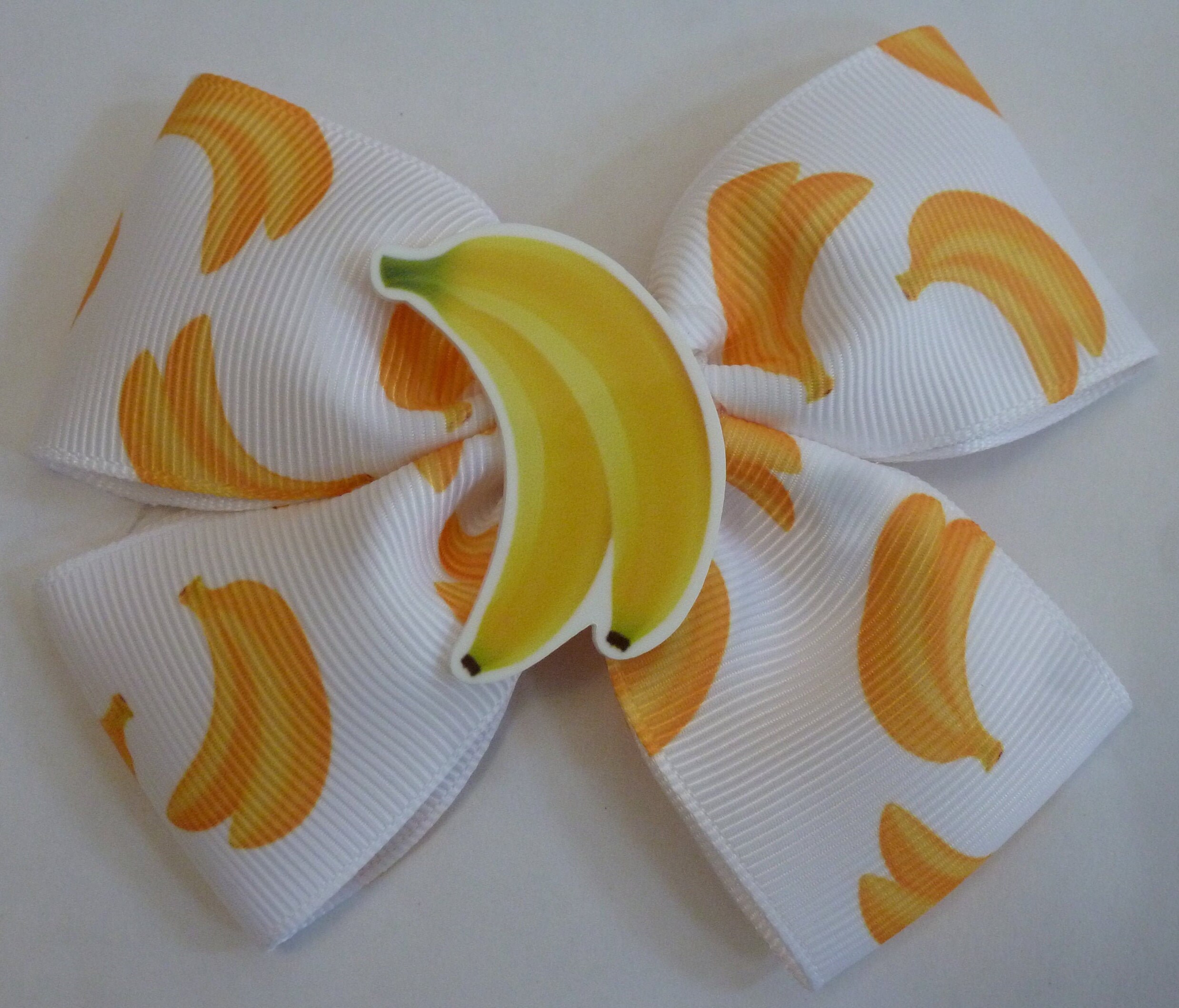 BANANAS HAIR BOW 4 Bananas hair bow comidas favoritas Etsy