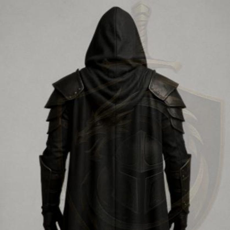 dark knight armor, gothic cosplay armor, medieval leather armor, printed skull costume, fantasy knight outfit, black warrior armor, hooded cosplay costume, larp knight gear, genuine leather armor, skull chestplate armor, renaissance fair costume, gothic medieval armor, cosplay battle armor, halloween knight costume, warrior cosplay outfit, medieval cosplay cloak, fantasy armor for men, black knight outfit, skull design cosplay, gothic larp costume ,leather armor , halloween armor , armors