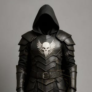 dark knight armor, gothic cosplay armor, medieval leather armor, printed skull costume, fantasy knight outfit, black warrior armor, hooded cosplay costume, larp knight gear, genuine leather armor, skull chestplate armor, renaissance fair costume, gothic medieval armor, cosplay battle armor, halloween knight costume, warrior cosplay outfit, medieval cosplay cloak, fantasy armor for men, black knight outfit, skull design cosplay, gothic larp costume ,leather armor , halloween armor , armors