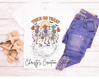 Squelettes de cow-boy Halloween PNG : conception de chemise western pastel (téléchargement numérique