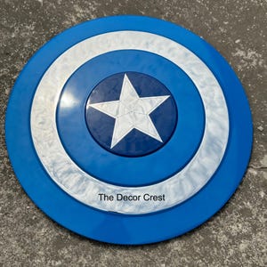 Captain America Metal Shield: Steve Rogers Replica - Cosplay Prop