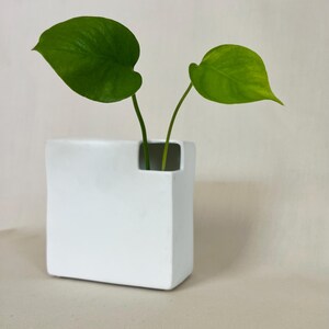 ASA Selection Cube Vase – Keramik, Aqua, 9x9x18 Cm, Moderne Tischvase Für Blumen & Deko