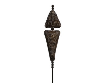 3-Dimensional Fiber Sculpture – SHIELDMAN–24.25”H x 4”W